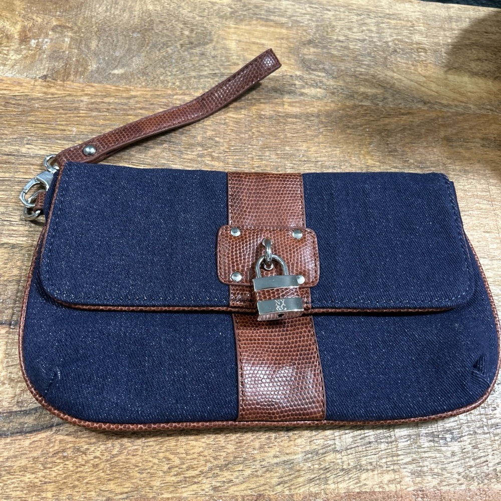 New York & Company Demin Wristlet For Women